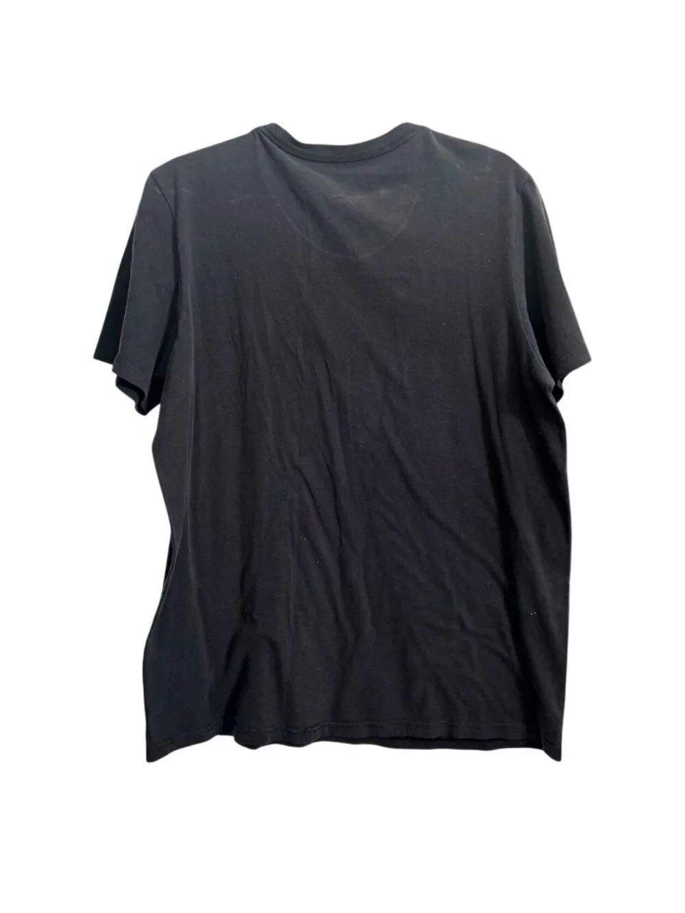 Adidas Amplifier Tee Black T-Shirt Mens L Cotton Casual Athletic Wear